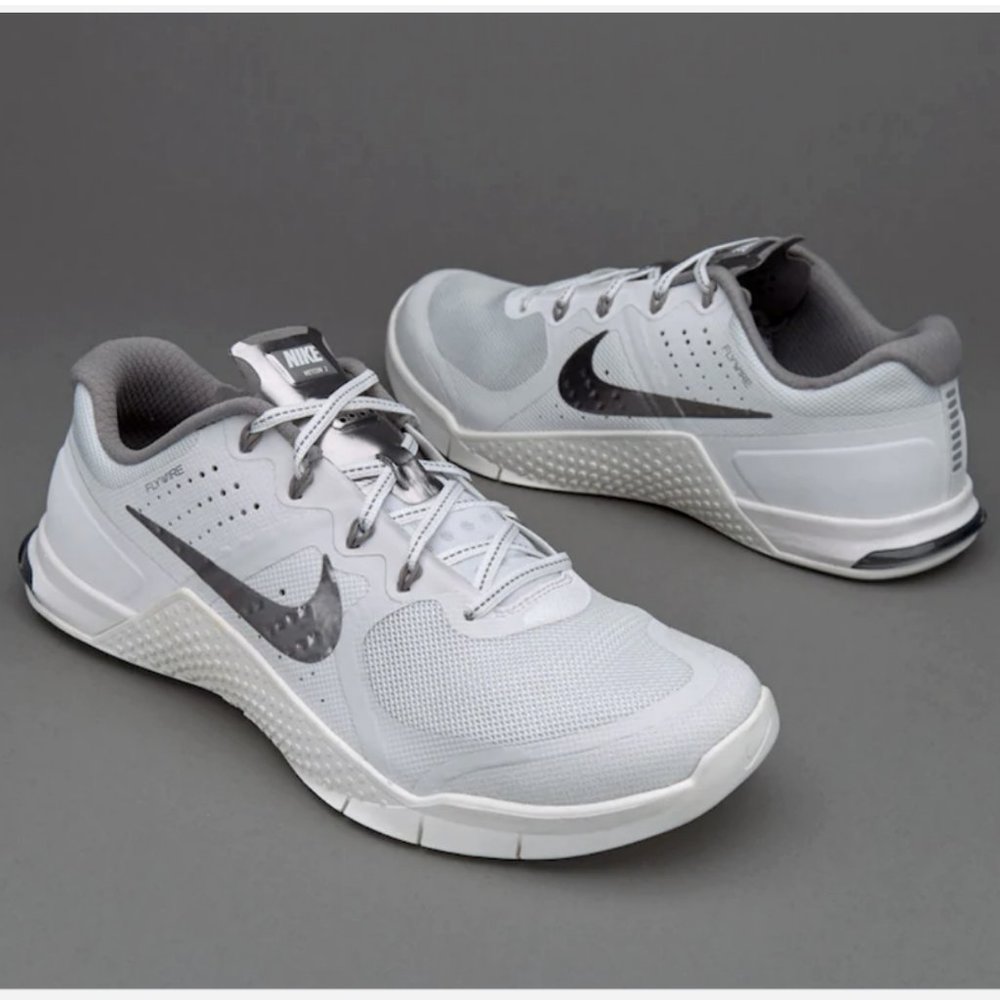 Nike Metcon 2 White Cross Fit Trainer Shoes New